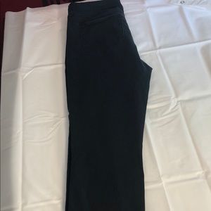 Black NYDJ Ankle straight leg pants size 14w